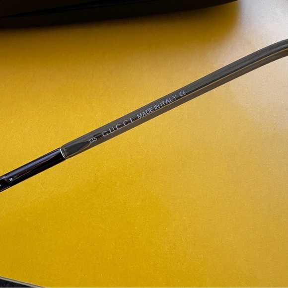 vintage Gucci eyeglasses with case frames glasses - Picture 4 of 14